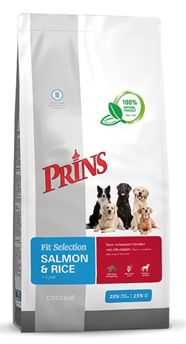 Prins fit selection zalm/rijst (15 KG)