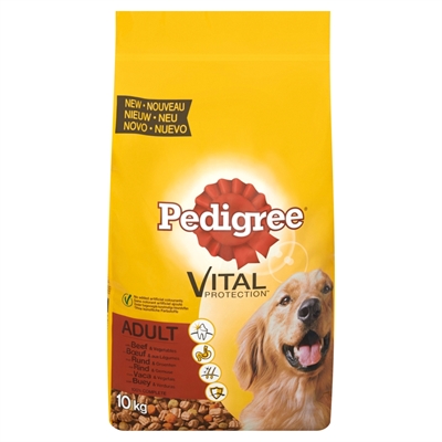 Pedigree droog adult rund (10 KG)