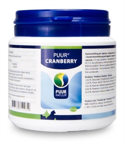 Puur natuur cranberry (90 CAPSULES)