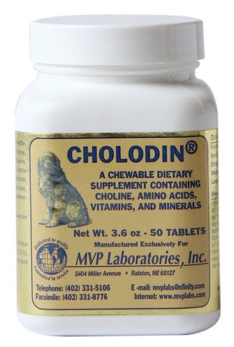 Cholodin hond (50 TABLETTEN)