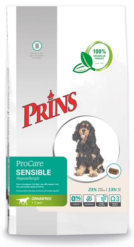 Prins procare graanvrij sensible hypoallergic (12 KG)