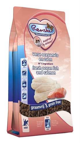 Renske super premium adult maxi verse oceaanvis en zalm (400 GR)