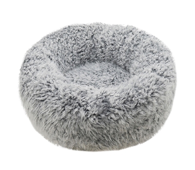 Rosewood hondenmand silver fluff grijs (66X66 CM)