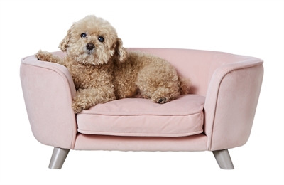 Enchanted hondenmand / sofa romy blush roze (67,5X40,5X30,5 CM)