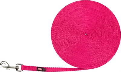 Trixie hondenriem sleeplijn extra licht voor kleine hond fuchsia roze (15 MTRX1 CM)