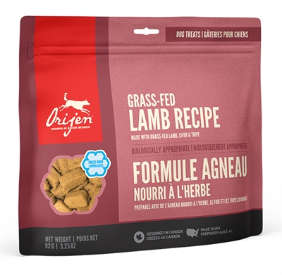 Orijen freeze-dried treats dog grass-fed lamb (92 GR)