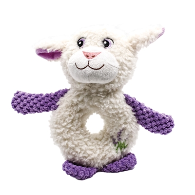 Happy pet lavendel ring schaap (26X10X6 CM)