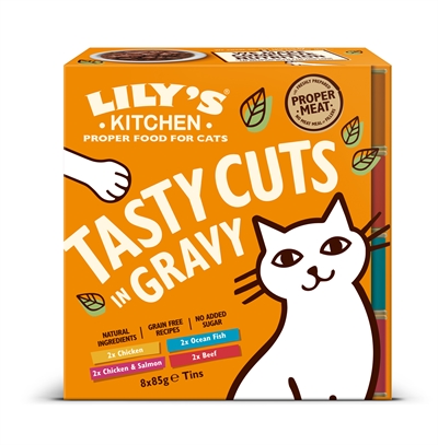 Lily’s kitchen tasty cuts in gravy multipack (8X85 GR)