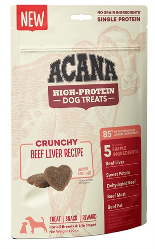 Acana high protein dog treat beef (100 GR)