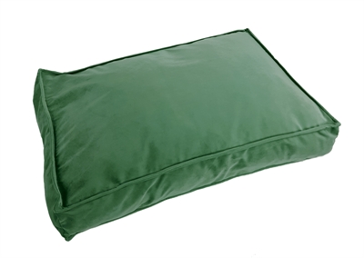 Woefwoef hondenkussen lounge velvet groen (80X55 CM)