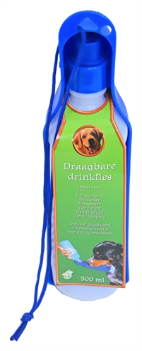 Drinkfles draagbaar aan koord (500 ML)